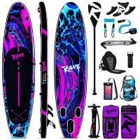 Tidal Rave ACRYLIC Inflatable Paddle Board 10’ 6